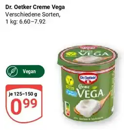Globus Dr. Oetker Creme Vega Angebot