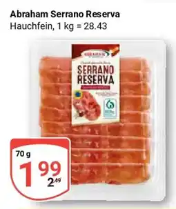Globus Abraham Serrano Reserva Angebot