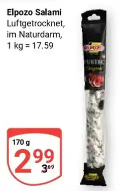 Globus Elpozo Salami Angebot