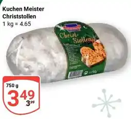 Globus Kuchen Meister Christstollen Angebot