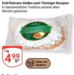 Globus Emil Reimann Stollen nach Thüringer Rezeptur Angebot