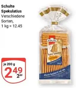 Globus Schulte Spekulatius Angebot
