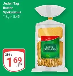 Globus Jeden Tag Butter-Spekulatius Angebot