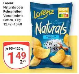 Globus Lorenz Naturals oder Rohscheiben Angebot