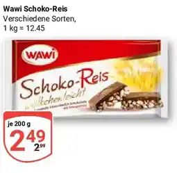 Globus Wawi Schoko-Reis Angebot