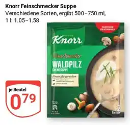 Globus Knorr Feinschmecker Suppe Angebot