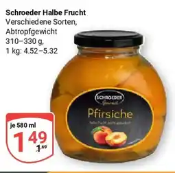Globus Schroeder Halbe Frucht Angebot