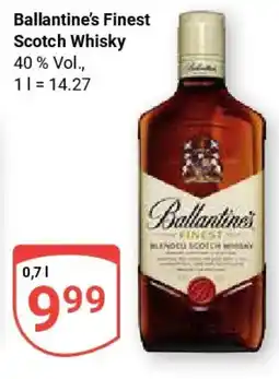 Globus Ballantine's Finest Scotch Whisky Angebot