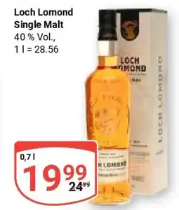 Globus Loch Lomond Single Malt Angebot