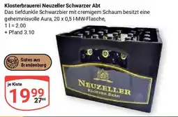 Globus Klosterbrauerei Neuzeller Schwarzer Abt Angebot