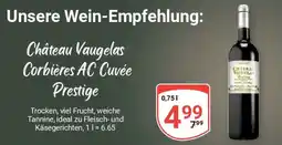Globus Château Vaugelas Corbières AC Cuvée Prestige Angebot