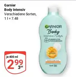 Globus Garnier Body Intensiv Angebot