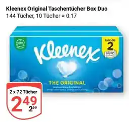 Globus Kleenex Original Taschentücher Box Duo Angebot