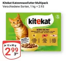Globus Kitekat Katzennassfutter Multipack Angebot