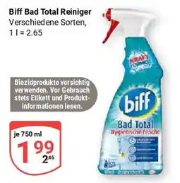 Globus Biff Bad Total Reiniger Angebot