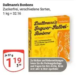 Globus Dallmann's Bonbons Angebot