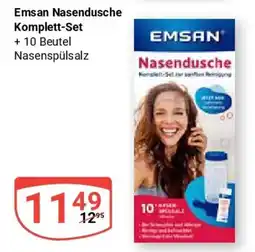Globus Emsan Nasendusche Komplett-Set Angebot