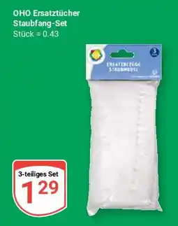 Globus OHO Ersatztücher Staubfang-Set Angebot