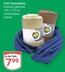 Globus OHO Fleecedecke Angebot