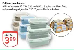 Globus Faltbare Lunchboxen Angebot