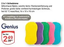 Globus 2 in 1-Schwämme Genius Angebot