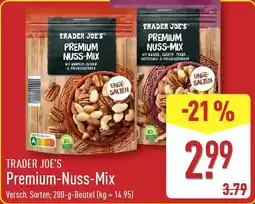Aldi Nord TRADER JOE'S Premium-Nuss-Mix Angebot