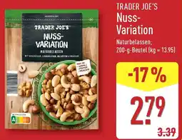 Aldi Nord TRADER JOE'S Nuss-Variation Angebot