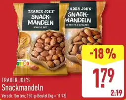 Aldi Nord TRADER JOE'S Snackmandeln Angebot