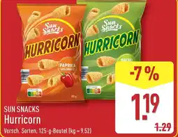 Aldi Nord Sun Snacks Hurricorn Angebot