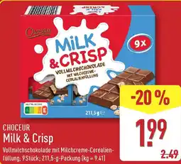 Aldi Nord CHOEUR Milk & Crisp Angebot