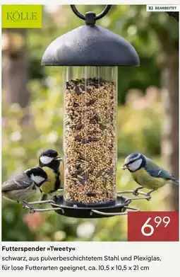 Pflanzen Kölle Futterspender Tweety Angebot