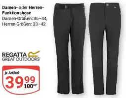 Globus REGATTA Damen- oder Herren-Funktionshose Angebot