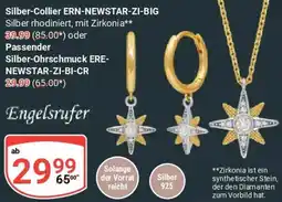 Globus Engelsrufer Silber-Collier ERN-NEWSTAR-ZI-BIG Angebot