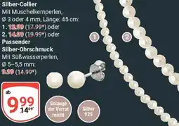 Globus Silber-Collier Angebot