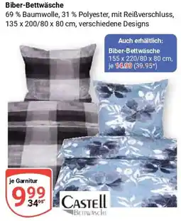Globus Castell Biber-Bettwäsche Angebot