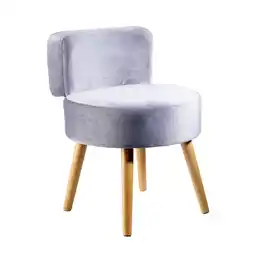 Netto Marken-Discount ECHTWERK Kleiner Sessel/Hocker Milo - grau Angebot