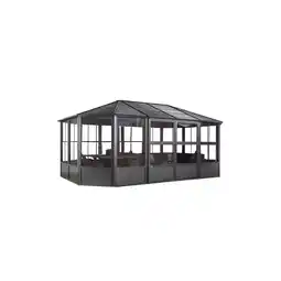 Netto Marken-Discount Sojag Aluminium Pavillon, Kaltwintergarten Charleston versch. Ausführungen Angebot