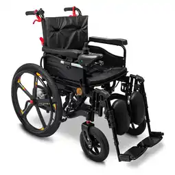 Netto Marken-Discount Rolektro, ERS-6 Li, Elektrorollstuhl 6 km/h, Schwarz, 24V-20Ah Lithium Akku, 2x250 Watt Angebot