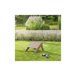 Netto Marken-Discount HOME DELUXE Hocker FAREA – Braun Angebot