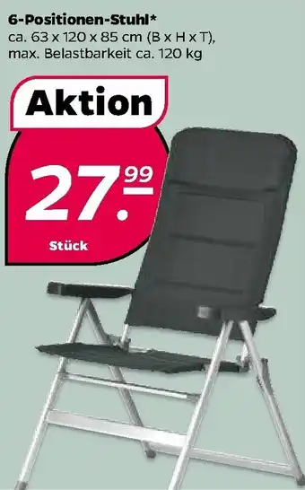 NETTO 6 Positionen Stuhl Angebot