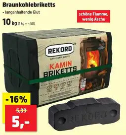 Thomas Philipps Braunkohlebriketts REKORD Angebot