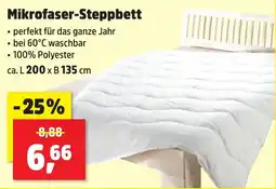 Thomas Philipps Mikrofaser-Steppbett Angebot