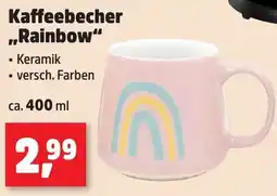 Thomas Philipps Kaffeebecher "Rainbow" Angebot