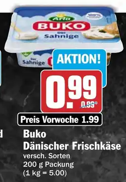 AEZ Buko Dänischer Frischkäse Angebot