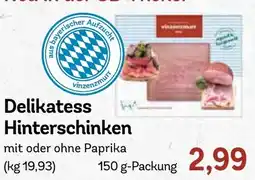AEZ Delikatess Hinterschinken Angebot