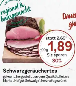 AEZ Schwarzgeräuchertes Hofgut Schwaige Angebot
