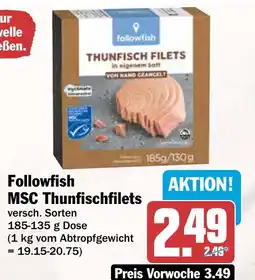 AEZ Followfish MSC Thunfischfilets Angebot