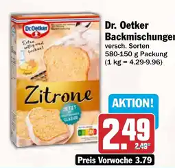 AEZ Dr. Oetker Backmischungen Zitrone Angebot