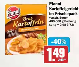 AEZ Pfanni Brat Kartoffeln Angebot