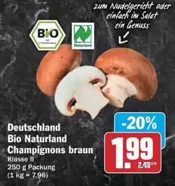 AEZ Bio Naturland Champignons braun Angebot